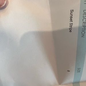 Tieks sunset stripe size 8